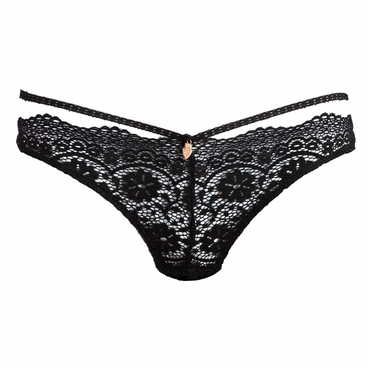 Mademoiselle Coco Cavalière ANNABELL SLIP MIT SPITZE