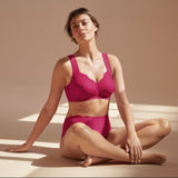 Anita ORELY, RELIEF BRA | CHERRY RED