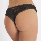 ROSESSENCE STRING | NOIR | NUDE