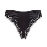 SPLENDEUR SOIE NOIR SEIDEN SLIP