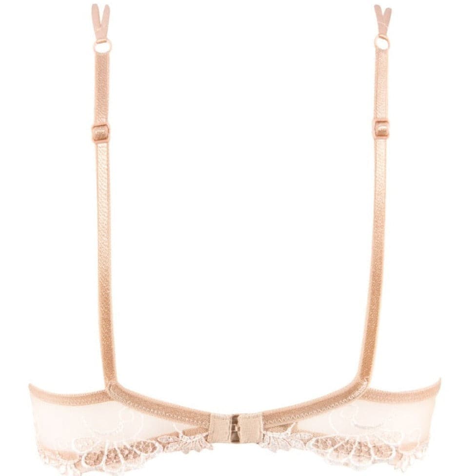 DRESSING FLORAL AMBRE NACRE PUSH UP BH