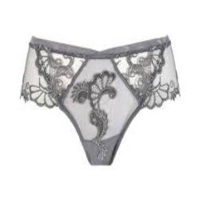 DRESSING FLORAL GRIS CELEST SHORTY