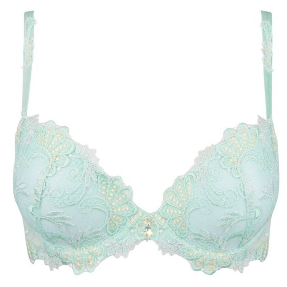 DRESSING FLORAL JADE PUSH UP BH