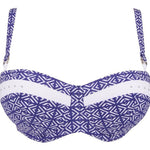 IMPRESSION GRAPHIC BANDEAU-BIKINI TIEFE CUPS