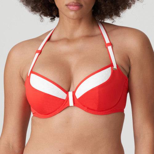 ISTRES TIEFDEKOLLTIERTES BIKINI TOP