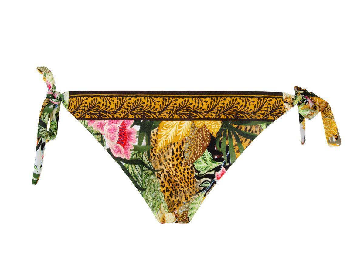 JUNGLE PANTHERE BIKINI-HÜFTSLIP ZUM BINDEN