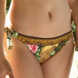 JUNGLE PANTHERE BIKINI-HÜFTSLIP ZUM BINDEN