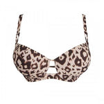 LA BAGHERA LEOPARD BIKINITOP MIT SCHALEN