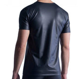 M510 V-NECK TEE REGULAR IN LATEX-OPTIK