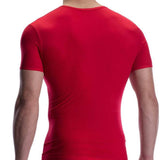 RED0965 PHANTOM T-SHIRT V-NECK LOW | LIPS