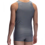 RED2061 SPORTSHIRT TANKTOP | GREY