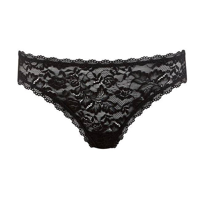 ROSESSENCE ITALIENER SLIP | NOIR | NUDE