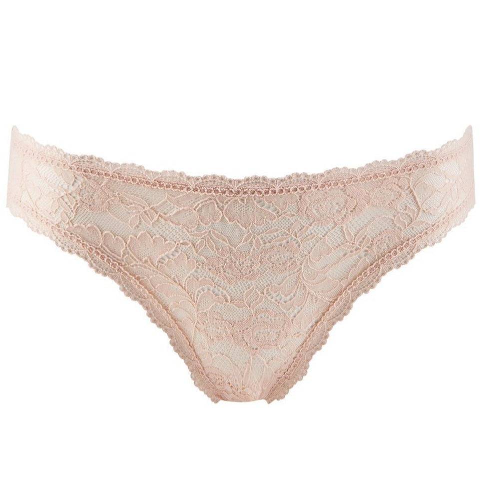 ROSESSENCE ITALIENER SLIP | NOIR | NUDE