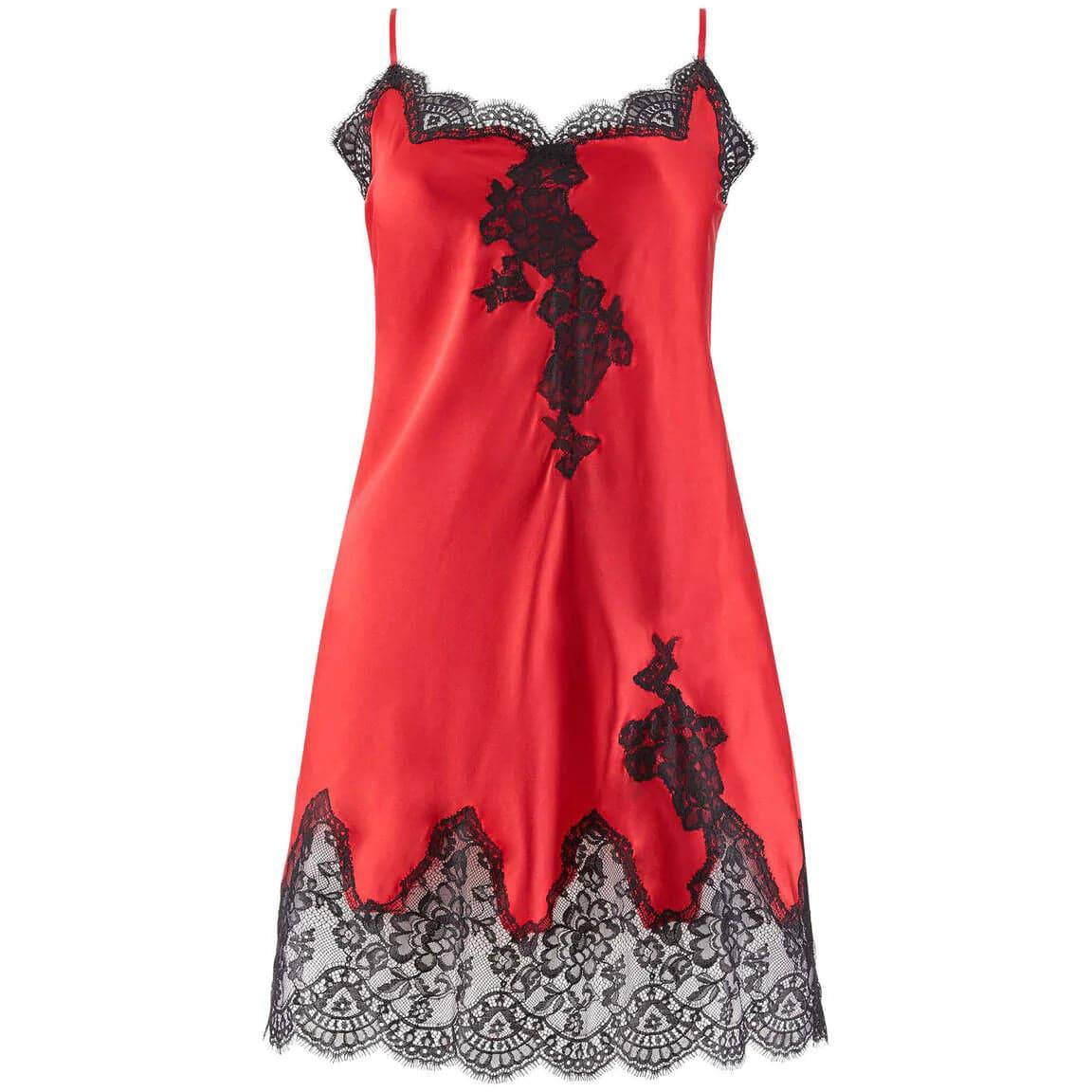 SOIE D'AMOUR SEIDEN NEGLIGEE | ROT