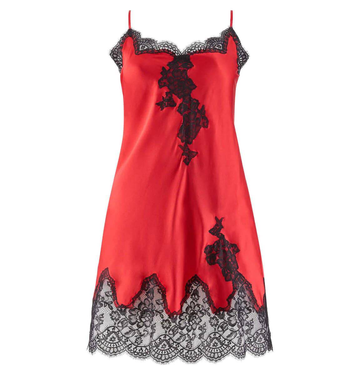 SOIE D'AMOUR SEIDEN NEGLIGEE | ROT