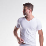 T-SHIRT TONIC V NECK  AUS BAUMWOLLE