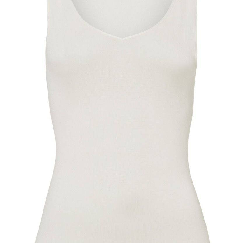 WOOLEN SILK TANK TOP